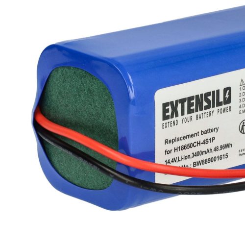 VHBW Battery for Xiaomi H18650CH-4S1P - 3400 mAh, 14.4 V, Li-Ion