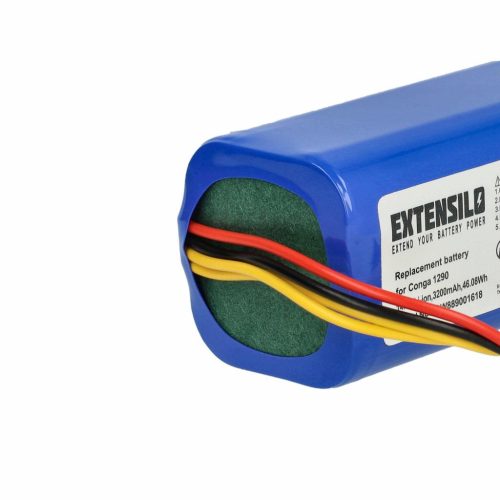 VHBW Battery for Bagotte BONA18650-MF1 - 3200 mAh, 14.4 V, Li-Ion