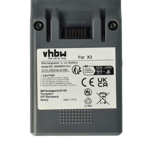 VHBW Battery for Genius A28105 - 2000 mAh, 22.2 V, Li-Ion