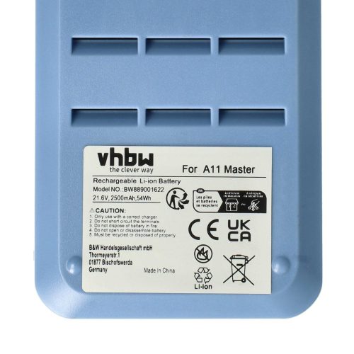 VHBW Battery - 2500 mAh, 21.6 V, Li-Ion