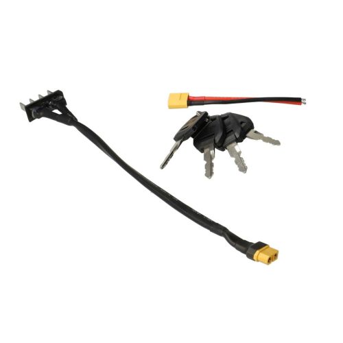 VHBW Battery for Ruhrwerk Pedelec and other models, silver, Li-Ion, 24V, 10Ah, with charger