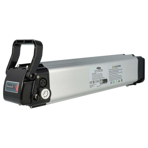 VHBW Battery for Ruhrwerk Pedelec and other models, silver, Li-Ion, 24V, 10Ah, with charger