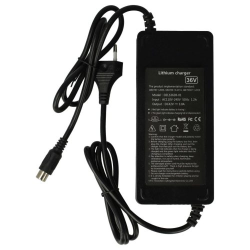 VHBW Battery for E-Go Wondervelo, Hapex, City Line F1 and other models, silver, 36V, Li-Ion, 13Ah