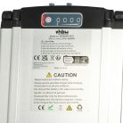 VHBW Battery for E-Go Wondervelo, Hapex, City Line F1 and other models, silver, 36V, Li-Ion, 13Ah