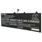 VHBW Notebook akkumulátor  Lenovo L20L4PD3, 5B11C04261, 5B11C04256 - 4550 mAh 15,36 V Li-polimer, fekete