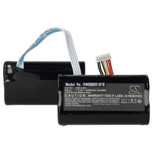 VHBW Drone Remote Control Battery DJI WB4-5000 5200mAh, 7.4V
