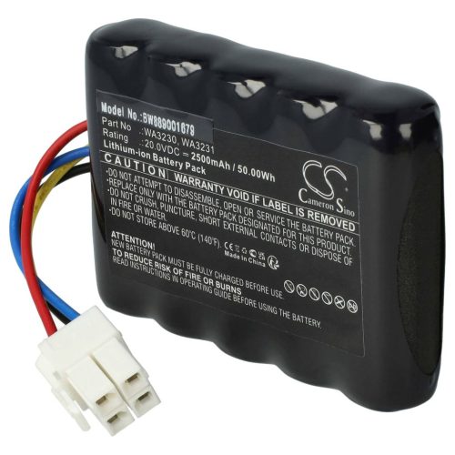 VHBW Lawn Mower Battery Kress 59003453, KA0103, KA3022 - 2500 mAh 20 V Li-Ion - Gardening Tool