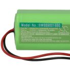 VHBW Távirányító Akkumulátor Futaba NT8S700B, NT8S600B, 2608B-33J - 2000 mAh 9,6 V NiMH