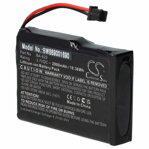 Kerékpárlámpa elem a Cateye BA-625-höz - 2800 mAh 3,7 V Li-Ion