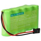 VHBW Tax Battery HT5F1800B, FUTM1484 - 2000 mAh 6 V NiMH