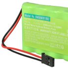 VHBW Tax Battery HT5F1800B, FUTM1484 - 2000 mAh 6 V NiMH