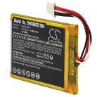 VHBW Fahrrad GPS Computerakku Polar G484466P - 1400 mAh 3,7 V Li-Polymer