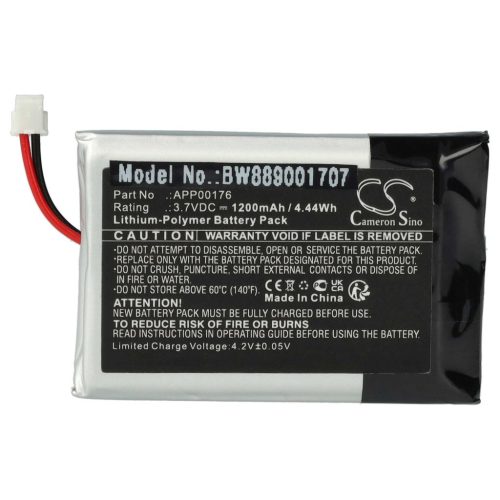VHBW Drone Remote Control Battery Minn Kota APP00176 1200mAh, 3.7V