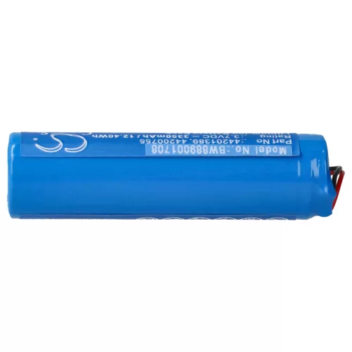 VHBW Tauchcomputer Akku Mares 44200755, 44201389 - 3350 mAh 3,7 V Li-Ion