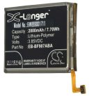 VHBW Mobiltelefon akkumulátor  Samsung EB-BF907ABA, GH82-21209A - 2000 mAh 3,85 V Li-polymer