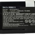 VHBW Battery for Rowenta RS-RT900817 - 5200 mAh, 14.8 V, Li-Ion
