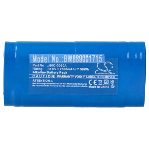 VHBW Cattron-Theimeg 60C-0060N Ipari Távirányító Elem - 2500 mAh 3 V Alkáli