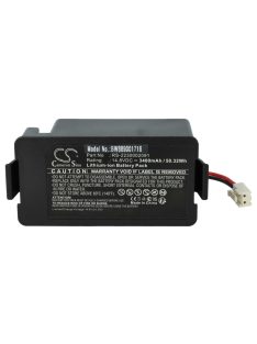   Akkumulátor Rowenta RS-2230002091-hez - 3400 mAh, 14,8 V, Li-Ion