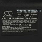 VHBW Battery for Miele 11779170, 10559142 - 5200 mAh, 14.8 V, Li-Ion