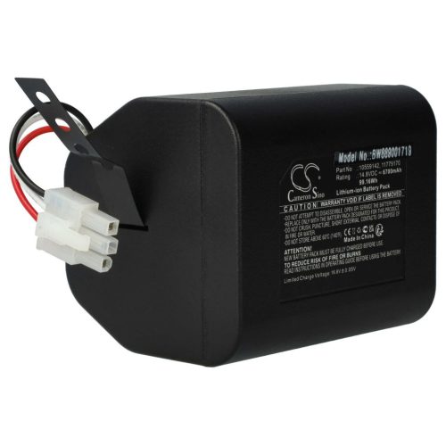 VHBW Battery for Miele 11779170, 10559142 - 6700 mAh, 14.8 V, Li-Ion