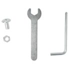 VHBW Philips Handstaubsauger Halterung + 6 Zubehörhalter, schwarz