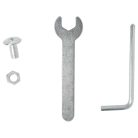 VHBW Philips kézi porszívó, 6 tartozéktartó, fehér