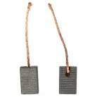 VHBW Carbon Brush 12x8.1x4.9mm FISE Blade Motor 1126-1459-01 (4 pieces)