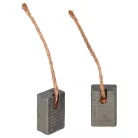 VHBW Carbon Brush 12x8.1x4.9mm FISE Blade Motor 1126-1459-01 (4 pieces)