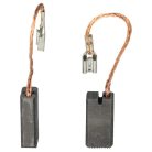 VHBW Carbon Brush (2 pieces), 23x10.9x6.3 mm, Stihl MSE 170C, 12096002702