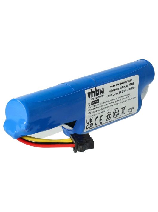 akkumulátor Vileda VR 201 PetPro, VR 303 - 2600 mAh, 10,8 V, Li-Ion