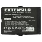 VHBW Industrial Remote Control Battery for Danfoss 2303691, BT06 - 750 mAh 7.2 V NiMH