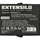 VHBW Industrial Remote Control Battery for Danfoss 2303691, BT06 - 750 mAh 7.2 V NiMH