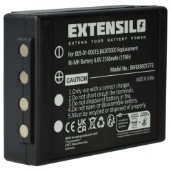   Ipari távirányító akkumulátor HBC 005-01-00615, BA205000, BA203000 - 2500 mAh 6 V NiMH