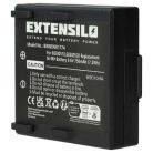 VHBW Industrial Remote Control Battery for Abitron 68300510, 68300520, 68300525 - 750 mAh 9.6 V NiMH