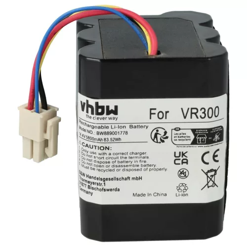VHBW Akku Vorwerk 32579, SCM103774 - 5800 mAh, 14,4 V, Li-Ion