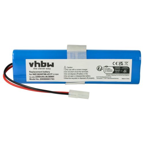 VHBW Battery - 3200 mAh, 14.4 V, Li-Ion