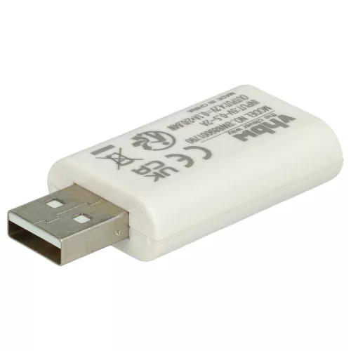 VHBW Dual USB Charger for CR425 Batteries - 4.2 V / 0.1 A