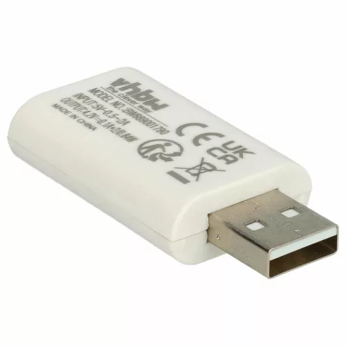 VHBW Dual USB Charger for CR425 Batteries - 4.2 V / 0.1 A
