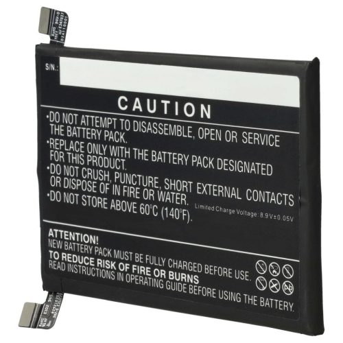 VHBW Mobile Phone Battery for OnePlus BLP945 - 2350 mAh 7.74 V Li-Polymer - Smartphone Battery