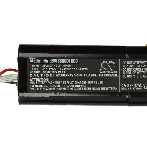 VHBW Akkumulátor Xiaomi 754772-hez - 5200 mAh, 14,4 V, Li-Ion