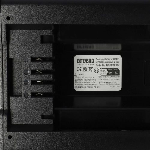 VHBW EGO BA1400T, BA2800, BA2800T, BA4200, BA4200T Fűnyíró Akkumulátor - 6000 mAh 56 V Li-Ion