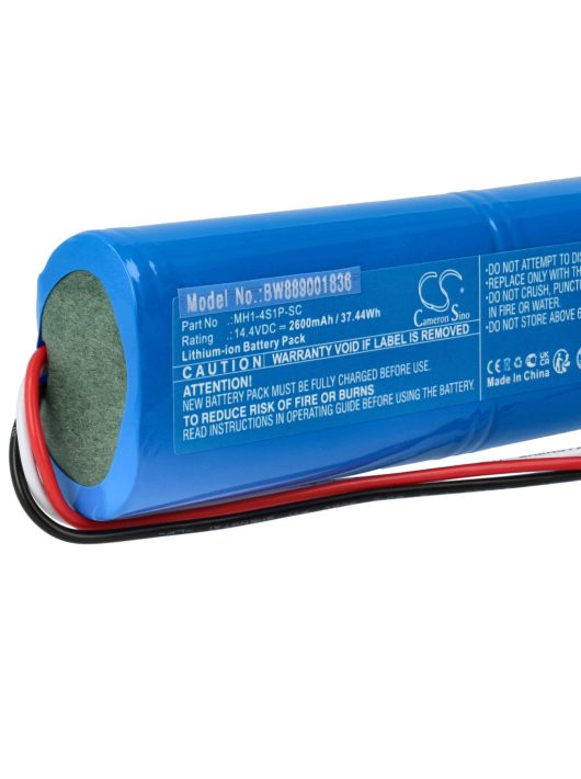 Akkumulátor Haier MH1-4S1P-SC-hez - 2600 mAh, 14,4 V, Li-Ion