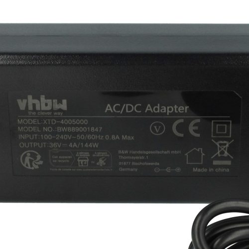 VHBW Töltő Bosch BCS220, 0 275 007 907 Li-Ion elektromos kerékpár akkumulátorhoz - 4,0 A