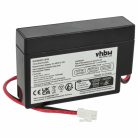 VHBW Universeller Akku MP0.8-12H Ersatz - 800 mAh 12 V AGM