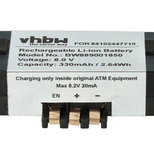 Auto TCU / ECU Gerät Batterie ersetzt BMW 84109361678, 2 447 710 - 01, 84102447710 - 330 mAh 8 V Li-Ion