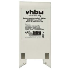   VHBW Battery for Xiaomi PN MJWXCQ04ZM K10 - 2500 mAh, 25.2 V, Li-Ion