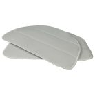 VHBW Leifheit 11941 Mop Pad 2x, 32,5 x 19 x 0,7 cm, für Leifheit Dampfreiniger