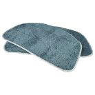 VHBW Leifheit 11941 Mop Pad 2x, 32,5 x 19 x 0,7 cm, für Leifheit Dampfreiniger
