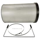 VHBW Holzmann 9120058378515, ABSFF8K Dust Filter + Cleaning Brush for Extraction Systems