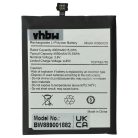 VHBW CAT XQ6602G mobile phone battery - 4000 mAh 3.8 V Li-polymer - Smartphone battery